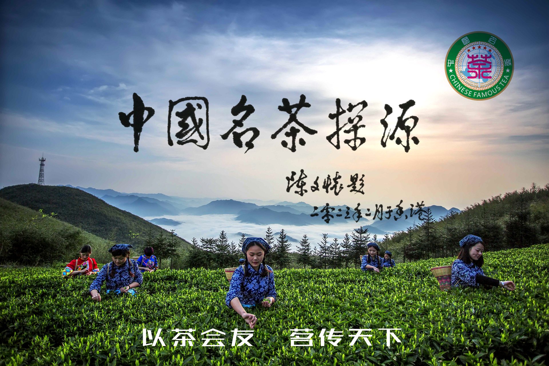 陈文怀教授为《中国名茶》探源活动题字