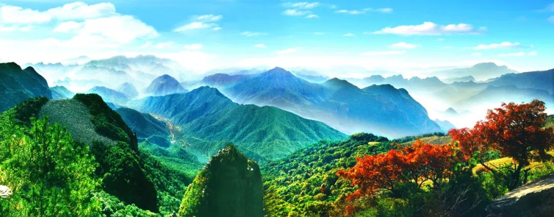 美丽中国 • 山西篇丨层崖翠接蔚蓝天